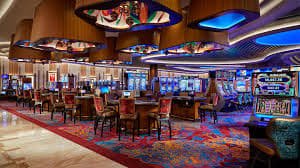 Online slot game reels spinning on a mobile screen